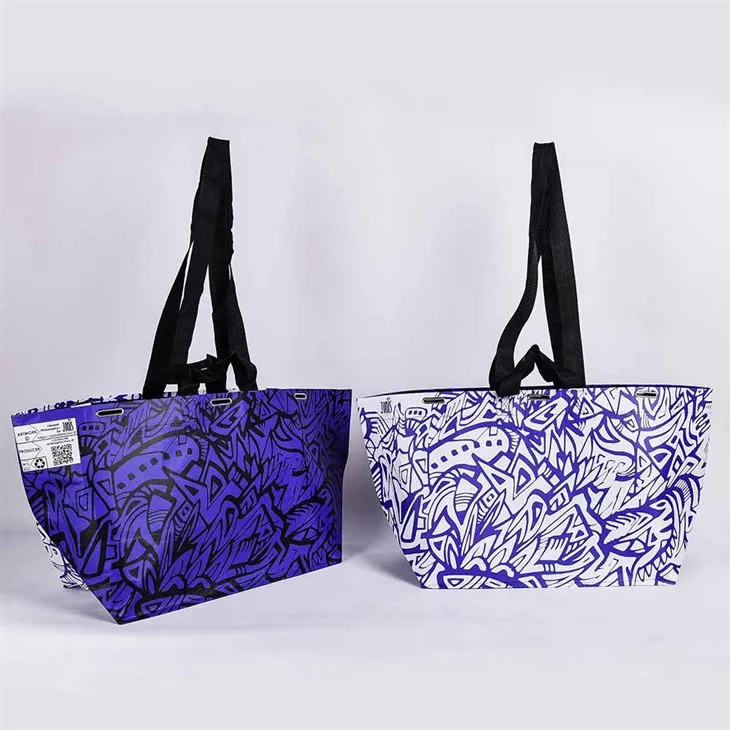 Ympäristöystävällinen RPET-ostoskassi