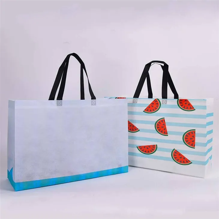 Rpet ei kudottu shopper-lämmitetyt sinetöidyt saumat